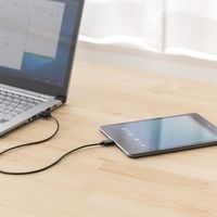 サンワダイレクト USB タイプCケーブル（USB2.0・USB Aオス/Type-Cオス・1m・ブラック） 500-USB056-1 1本（直送品）