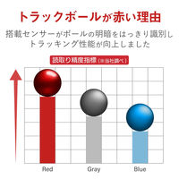 エレコム トラックボールマウス/小型/人差し指/5ボタン/静音/無線/ブラック M-MT2DRSBK 1個 69