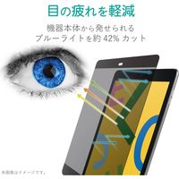 iPad 第8世代(2020) のぞき見防止/プライバシーフィルム ナノサクション TB-A19RFLNSPF4 エレコム 1個