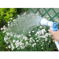 カクダイ ガオナ シャワーノズル 切替4種類 (散水ノズル 水まき ホースがねじれない) GA-QB002 1個