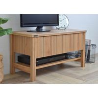 佐藤産業 KILIGS（キリグス） テレビボード 幅800×奥行410×高さ450mm ナチュラル KL45-80L NA 1台（直送品）