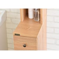 佐藤産業 DOLLY（ドリー） 隙間収納ラック 幅200×奥行400×高さ1700mm ナチュラル DO170-20SS DNA 1台（直送品）