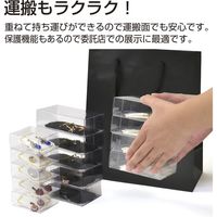ササガワ 透明ボックス はがきサイズ 105×153×25 50-450 1冊(50枚袋入)