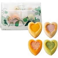 【ギフト・手土産5箱セット】パティスリー ポタジエ 野菜のココロ PTBH-4-5 1セット（4個入×5箱）（直送品）