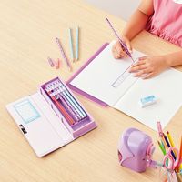 クツワ 2ドアはねカル筆入パールミント CA300MT（直送品）