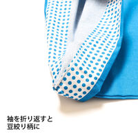 服部 お祭はっぴ 市松柄 大人用 Lサイズ hana-a-L 1着