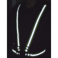 グリーンクロス 高輝度安全伸縮ベスト 蛍光イエロー 1125120003 1着