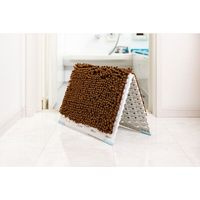 山崎産業 SUSU（スウスウ）抗菌ストロングWマイクロファイバーバスマット45×60CBR 4903180191017 1箱（1枚入）（直送品）