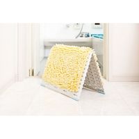 山崎産業 SUSU（スウスウ）抗菌ストロングWマイクロファイバーバスマット45×60 FY 4903180190997 1箱（1枚入）（直送品）