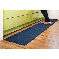 山崎産業 NEWクラスタイル キッチンマット45×255 ネイビー 4903180188628 1箱（1枚入）（直送品）