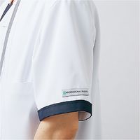 住商モンブラン ジャケット メンズ 半袖 ターコイズ×ライトグレーPP202-41_7L（直送品）