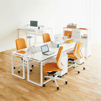 Ceha プレノデスクシステム 専用机上シェルフ 幅1600mm用 ホワイト 748084 1台（取寄品）