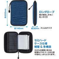 ナカバヤシ 健康サポートポーチ ライトブルー IF-3031LB 1個