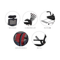 【軒先渡し】WINcase ウィンケース ゲーミングチェア Type-R グレー 315460 1脚（直送品）