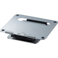 サンワサプライ ノートパソコンスタンド スタンディング対応 アルミ製 CR-39 1台（直送品）