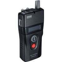 サンワサプライ ワイヤレスガイドシステム(子機) ツアーガイド 最大約40~60m MM-WGS2R 1個（直送品）