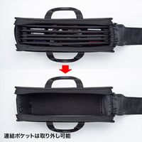 サンワサプライ らくらくスマホ預かりキャリー スマホ収納 BAG-BOX7BK（直送品）