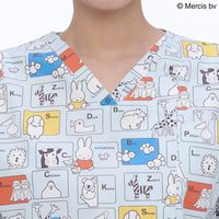 ナガイレーベン 男女兼用スクラブ ブルー L MFS-5852 1枚　スクラブ