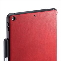 サンワサプライ iPad 10.2インチ Apple Pencil収納ポケット付きケース レッド PDA-IPAD1614R（直送品）