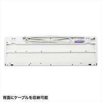 サンワサプライ 日本語109キーボード メンブレン式 ホワイト 有線 USB接続 SKB-109LUN2（直送品）