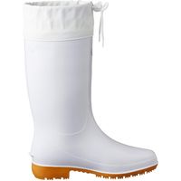 福山ゴム工業 カバー付耐油長靴 #6 23.5cm 白 1足