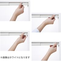 フルネス ツッパリ式ワンロックカーテンレール フィットワン ブラウン 1.5m用 I2007 1本