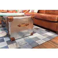 東谷 ラグ 1700×2300mm ブルー WE-230 1枚（直送品）