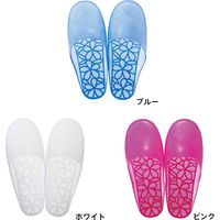 マーナ ウォーターカラー バススリッパ フラワー M・W W248W 4個（直送品）