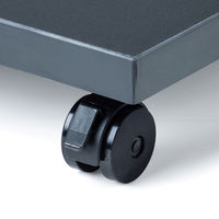 【アウトレット】サンワサプライ プリンタスタンド/台/ラック プリンタベース 幅400×奥行445×高さ78mm ブラック LPS-113BK 1個（直送品）