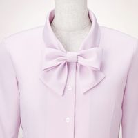 カーシーカシマ ナガソデリボンブラウス ラベンダー 9号 EWB433-7_9 1着