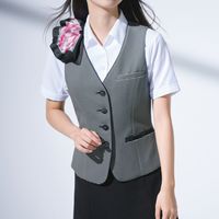 カーシーカシマ ベスト ブラック 9号 ESV619-10_9 1着