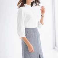 カーシーカシマ ブラウス ホワイト 7号 ESB734-11_7 1着