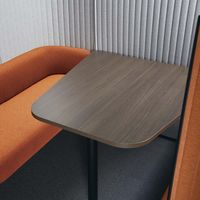 【組立設置込】コクヨ インフレーム ソファースクリーンブース 4人用 幅2130×奥行1430×高さ1350mm SN-TS413BMAWGNEDNN（直送品）