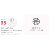 ローネジャパン アゲツヤポータブルミニアイロン アクアミント HS100-2AM（直送品）