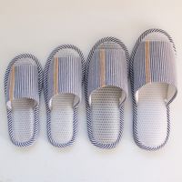 ストロング ブルーL ハニカムメッシュの外縫いスリッパ 10-4-831-09 1セット(5足)