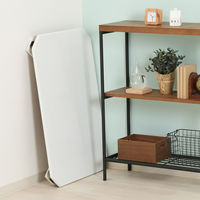 不二貿易 ルーチェ UVローテーブル 幅900×奥行600×高さ320mm ホワイト 12847 1台（直送品）