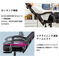 ファミリー・ライフ Gravina リクライニングリラックスチェアー　(フットレス付き) 03819 1個（直送品）