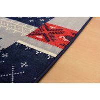 萩原 フェアハリー ホットカーペットカバー 1850×1850mm レッド 240617101 1枚（直送品）