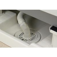 カクダイ これカモ 洗濯機排水口接続トラップ用 エルボ バンド付き (洗濯機パントラップ 内径36ミリ用 簡単取付) GA-LF026 1個