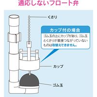 カクダイ ロータンクゴムフロート 10個入り INAX用 (トイレ修理 ゴム玉 小 55ミリ) GA-NG020 1セット(10個入)