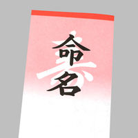 ササガワ 札紙 白寿・命名字入 折鶴柄入 28-20 1セット(1冊(100枚)×10)