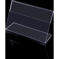 ササガワ カード立 Ｌ型 トーメイ・ペット 34-3220 1箱 【10個箱入】