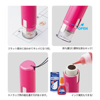 シヤチハタ キャップレス9 （メールオーダー式） イエローグリーン XL-CLN4/MO（わけあり品）