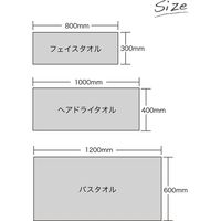 シービージャパン タオル グレー 速乾 バスタオル マイクロファイバー カラリ 4571347176131-4 1セット(4枚)