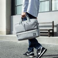 サンワサプライ 軽量カジュアルPCバッグ 15.6インチワイド グレー BAG-CA10GY 1個（直送品）