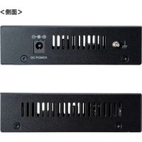 サンワサプライ PoEインジェクター 4ポート対応 at/af規格 合計120Wまで LAN-GIHINJ3 1個