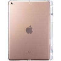 サンワサプライ iPad 10.2インチ Apple Pencil収納ポケット付きクリアカバー PDA-IPAD1618CL 1個
