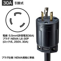 延長コード 電源タップ 3m IEC C13 12個口 ブラック TAP-SV23012LKN サンワサプライ 1個（直送品）