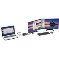 サンワサプライ VESAマウント対応Type-C・USB3.1A接続ドッキングステーション USB-CVDK5 1個（直送品）