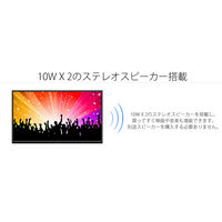 JAPANNEXT 65インチワイド4K対応液晶モニター　純正スタンドセット　JN-650IPS4KJRSA  大型モニター（直送品）